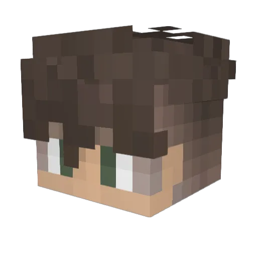 McpcmStavros Minecraft avatar head, 3D render
