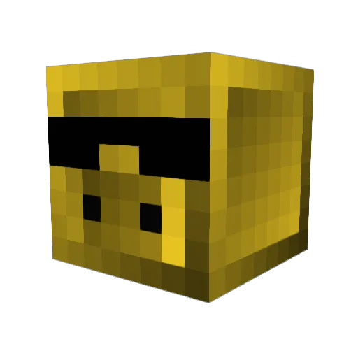 Mcquill99 Minecraft avatar head, 3D render