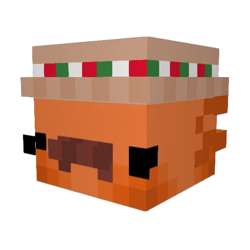 Mcsenge17 Minecraft avatar head, 3D render