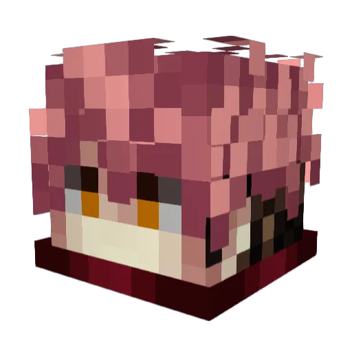 Mcuda426 Minecraft avatar head, 3D render