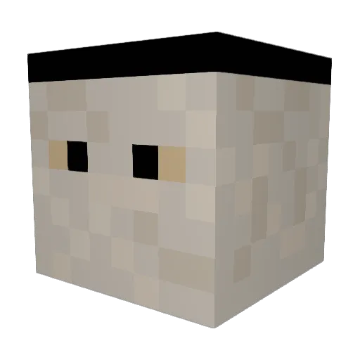 Mcwinkle5k Minecraft avatar head, 3D render