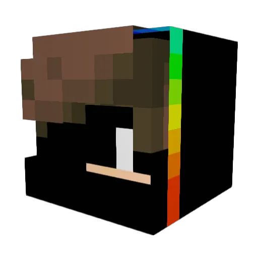 Md_Recover1780 Minecraft avatar head, 3D render