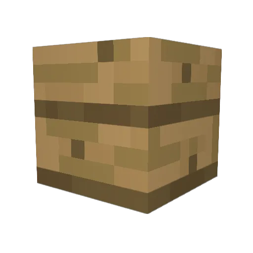 Mde900 Minecraft avatar head, 3D render