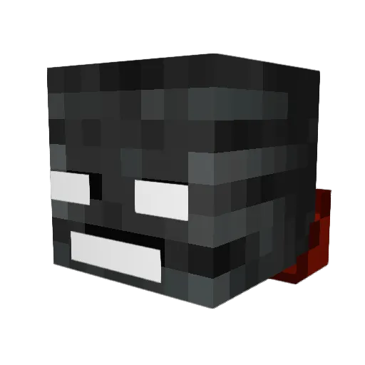 Mdes2804 Minecraft avatar head, 3D render