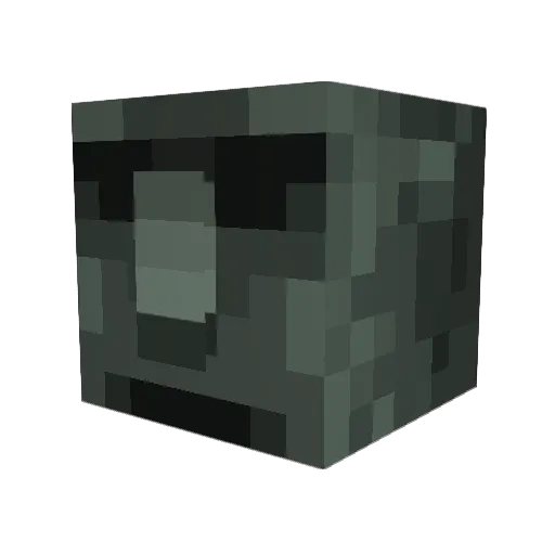 MdoubleM Minecraft avatar head, 3D render