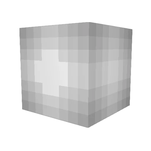 Me10164 Minecraft avatar head, 3D render