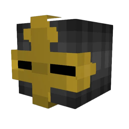 MeGotDrip Minecraft avatar head, 3D render