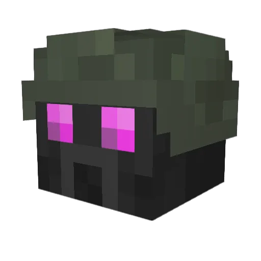 MeMaS1337 Minecraft avatar head, 3D render