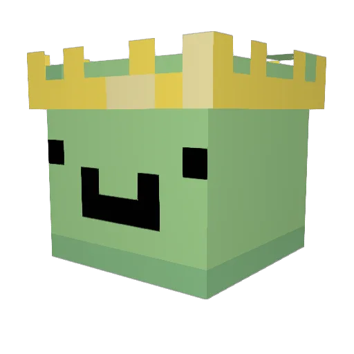 MePro1234 Minecraft avatar head, 3D render