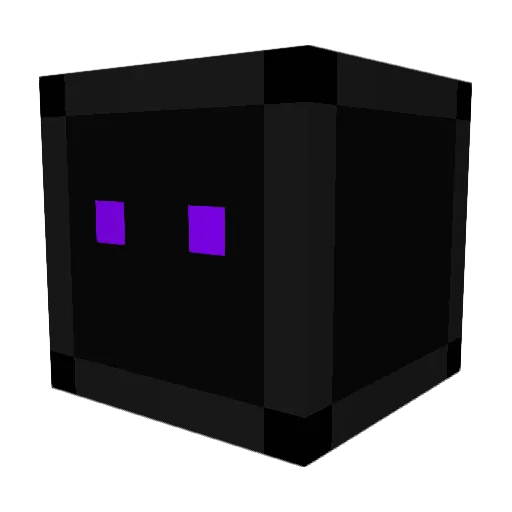 MeShinny Minecraft avatar head, 3D render