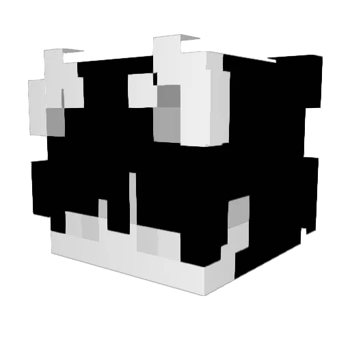 MeYouTo Minecraft avatar head, 3D render