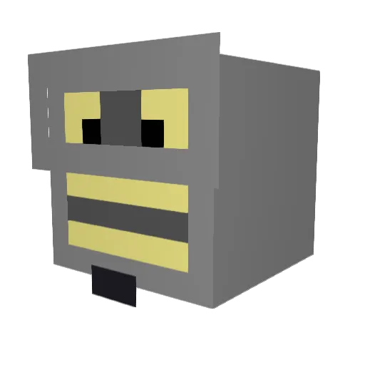 Me_Afk Minecraft avatar head, 3D render