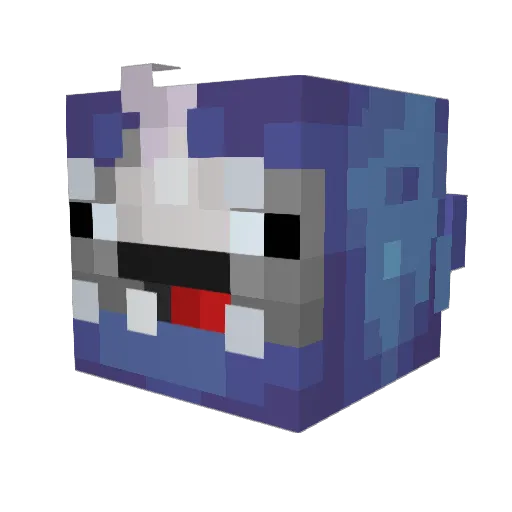 Me_And_Noone Minecraft avatar head, 3D render
