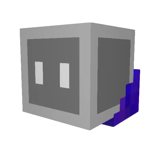 Me_isMeeks Minecraft avatar head, 3D render