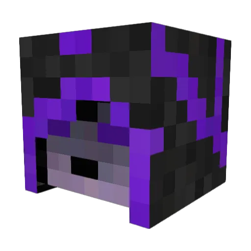 Mea39 Minecraft avatar head, 3D render