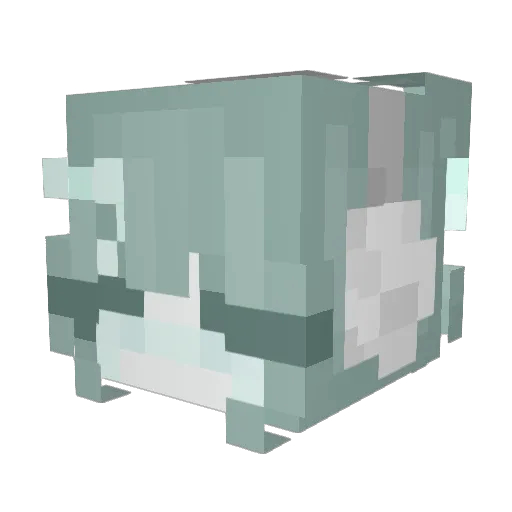 MeadowK Minecraft avatar head, 3D render