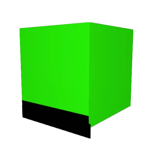 MeanKey Minecraft avatar head, 3D render