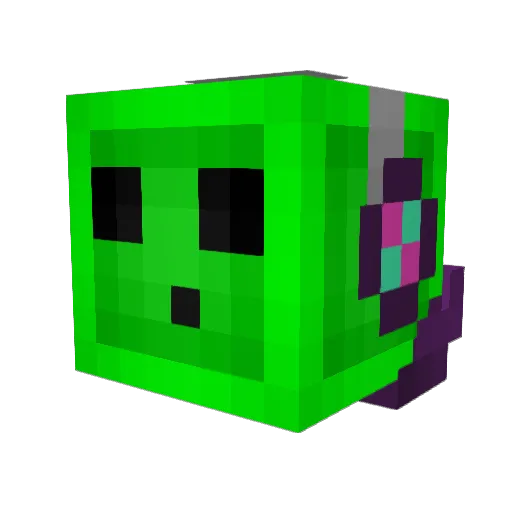 MeanVoltage Minecraft avatar head, 3D render