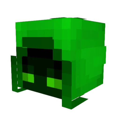 Meapinator5000 Minecraft avatar head, 3D render