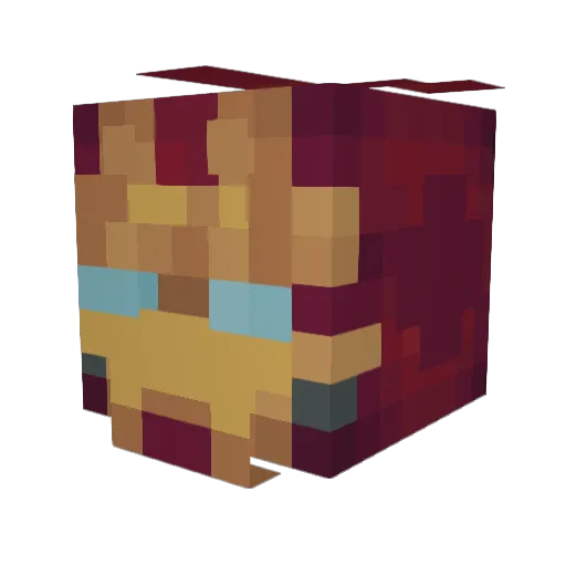 MeasureTwice66 Minecraft avatar head, 3D render