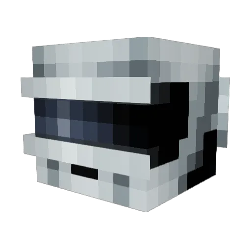 MeatGrinder Minecraft avatar head, 3D render