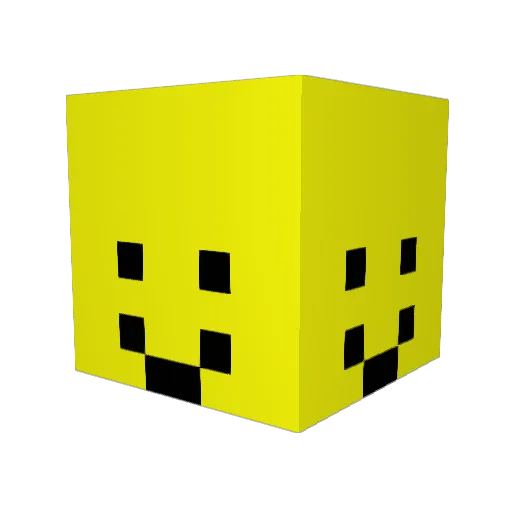MeatyCat Minecraft avatar head, 3D render
