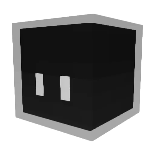 Meblo1 Minecraft avatar head, 3D render