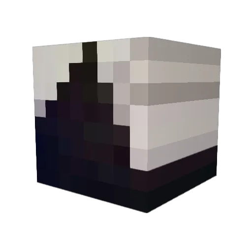 Mecan0 Minecraft avatar head, 3D render
