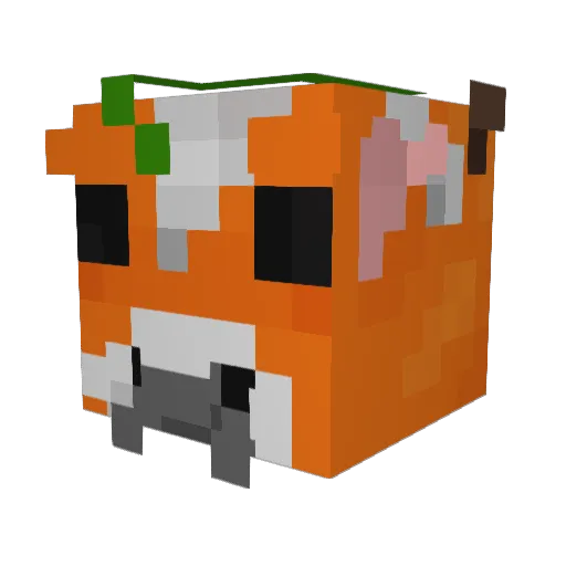 MechaMan1615 Minecraft avatar head, 3D render