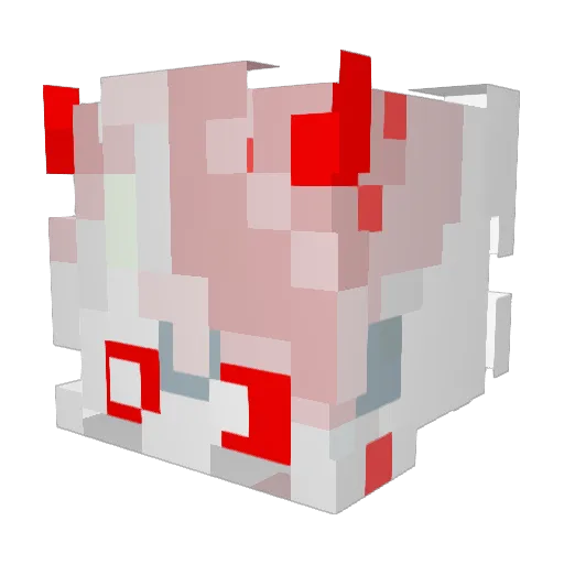 Mechanic18m Minecraft avatar head, 3D render
