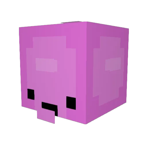MechanicalBoar Minecraft avatar head, 3D render