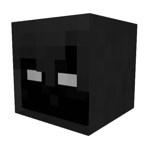 Mediacy Minecraft avatar head, 3D render