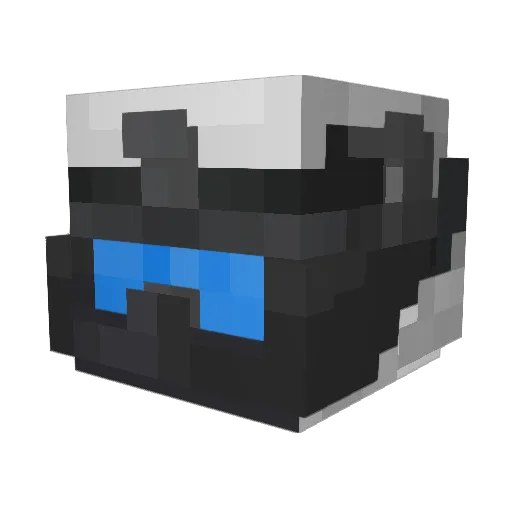 MedicSoldier Minecraft avatar head, 3D render