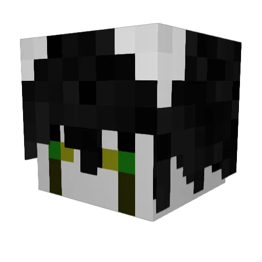 Medic_TF2_ Minecraft avatar head, 3D render