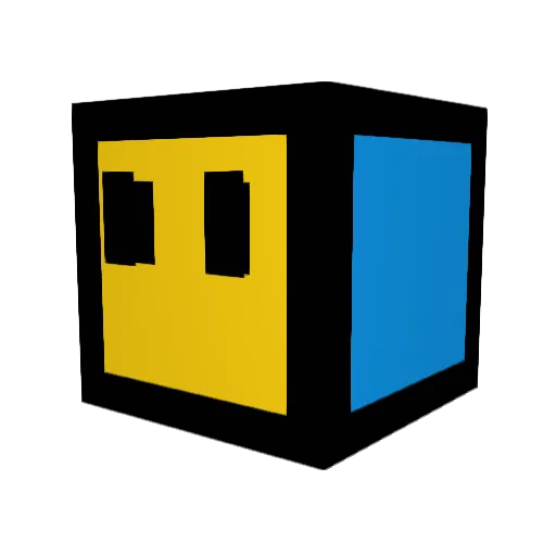 Medicencubo Minecraft avatar head, 3D render