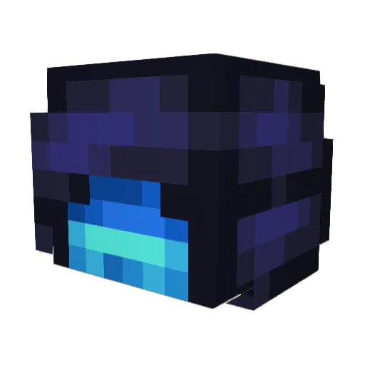 Medifiche Minecraft avatar head, 3D render