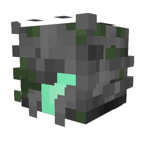 Medinistrom Minecraft avatar head, 3D render