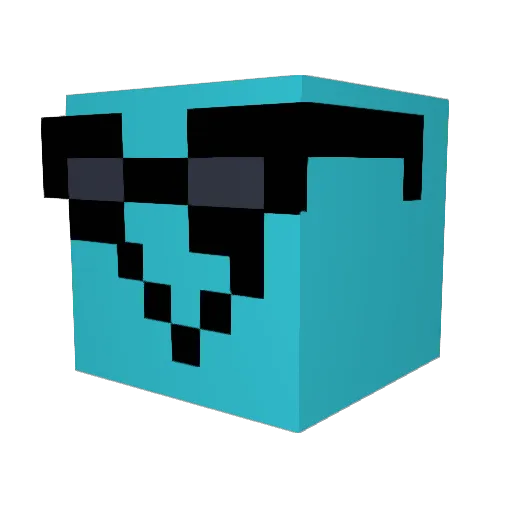 Medium_Jayden Minecraft avatar head, 3D render