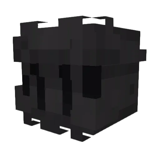Medoyk Minecraft avatar head, 3D render