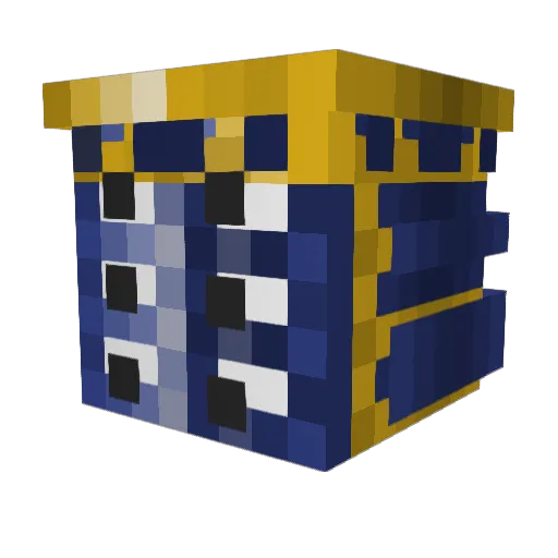 Medraka Minecraft avatar head, 3D render