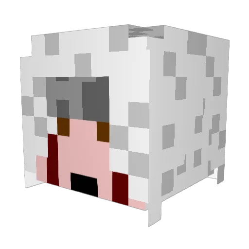 Medve94 Minecraft avatar head, 3D render