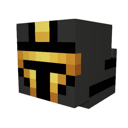 MeecLie Minecraft avatar head, 3D render