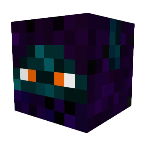 Meeder Minecraft avatar head, 3D render