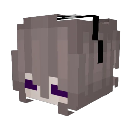MeeggZ_ Minecraft avatar head, 3D render
