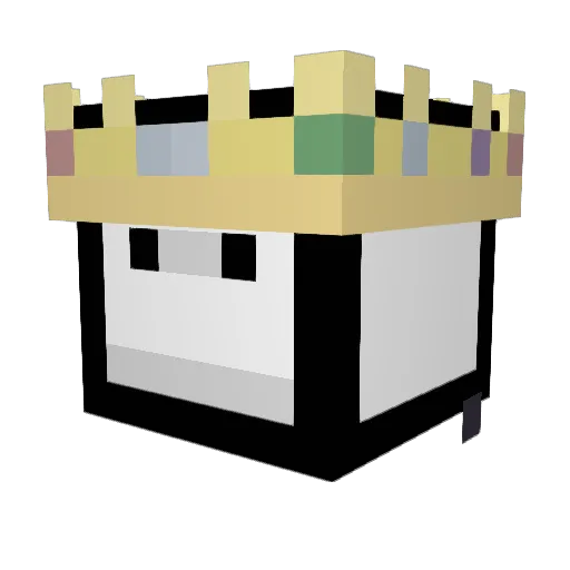 Minecraft-Avatar von Meekanographie: Kopf als 3D-Render