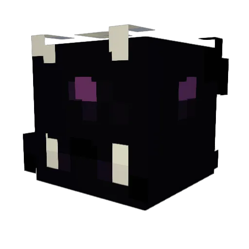 Meeklly Minecraft avatar head, 3D render