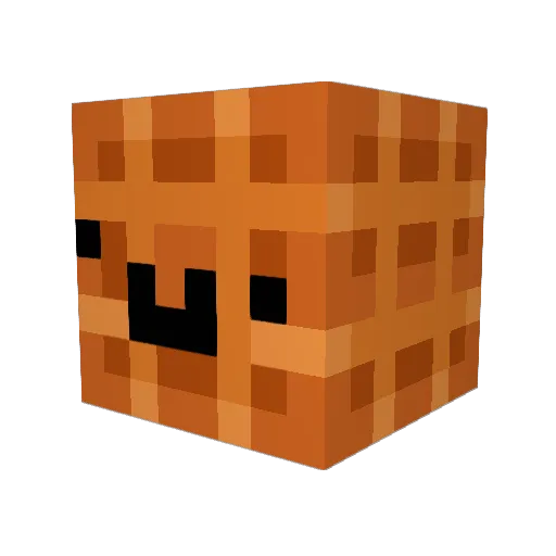 Meekoexe1500 Minecraft avatar head, 3D render