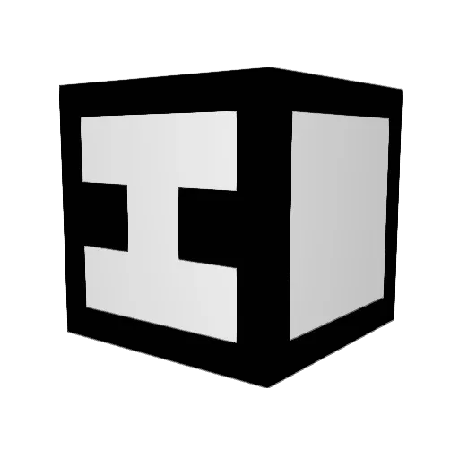 MeepGamez Minecraft avatar head, 3D render