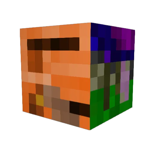 Meerkat_911 Minecraft avatar head, 3D render