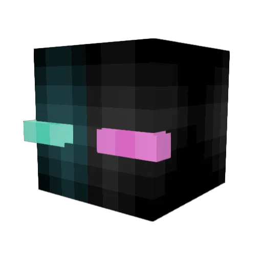 MeesV2000 Minecraft avatar head, 3D render